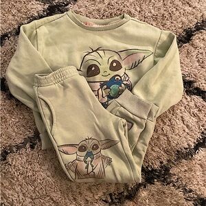 Unisex Toddler Baby Yoda Outfit
